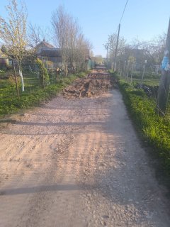 Работы на Западной улице 12.05.2025