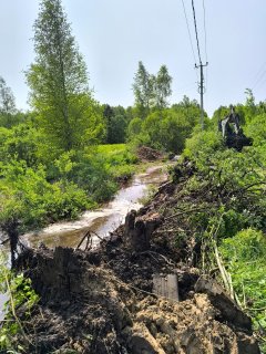 Работа на ул. Южная. 13.06.2025г.