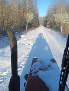 А снег идет, а снег идет... 18.01.2024г.