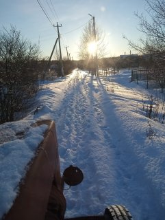 А снег идет, а снег идет... 18.01.2024г.