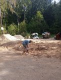 Уборка бывшей площадки ТКО. Начало 06.09.2023г.