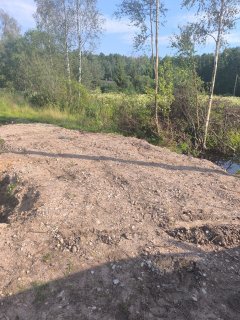 Укладка труб , укрепление заездов, южная улица 12.07.2025г.